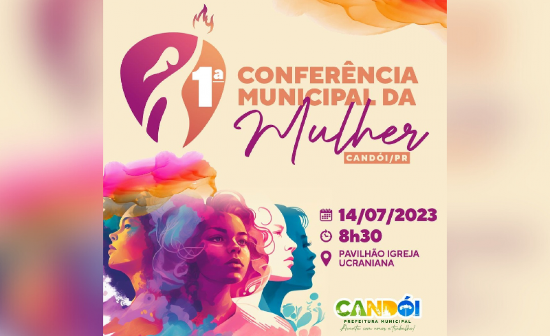 Prefeitura de Candói realiza I Conferência Municipal da Mulher em julho