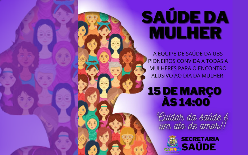 Prefeitura promove Ação Saúde da Mulher na UBS Pioneiros.