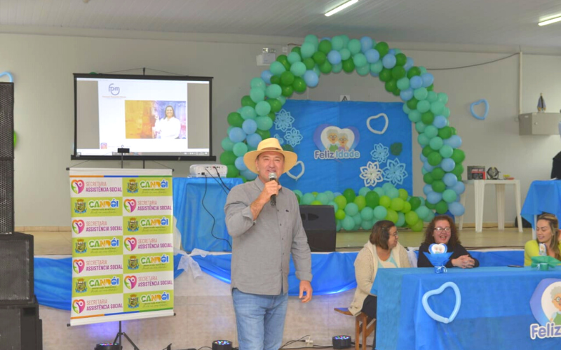 “Evento da Melhor Idade” em comemoração ao dia do idoso.