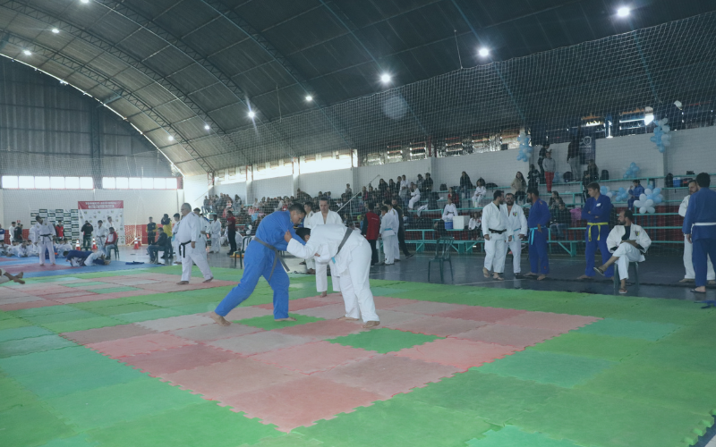 Candói sedia Torneio de Judô pela primeira vez reunindo sete municípios