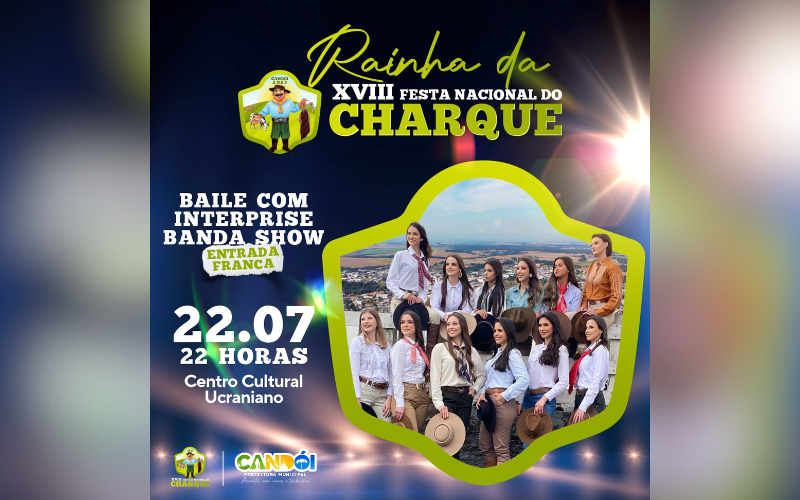 Prefeitura de Candói promove lançamento da XVIII Festa Nacional do Charque