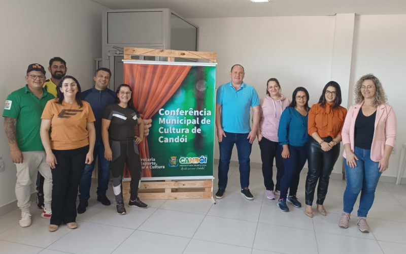 Conselho Municipal de Cultura de Candói elege presidente e secretária.